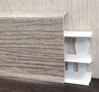 Угол наружный Д85-215 Дуб снежный ИДЕАЛ