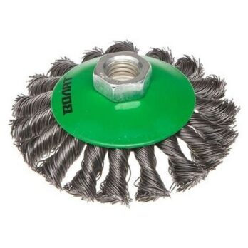 Щетка дисковая косич. 100мм/М14 GEPARD 0885100