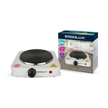 Плита эл. Ergolux EPO3-CO1 1кВт дисковая 52800