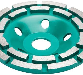 Чашка алмазная шлифов.д/обработки бетона двурядная125мм ВОЛАТ 89040-125