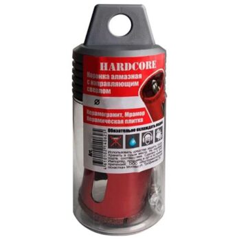 Коронка  алмаз. по керамограниту и мрамору с напр.сверлом 25мм "Hardcore" 154025