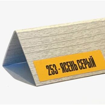 Угол наружный К70-253  Ясень серый ИДЕАЛ 1021546