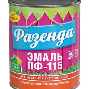 Эмаль ПФ-115 "Colorika" белая 6