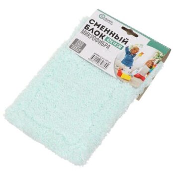 Сменный блок из микроф.  43х13см меланж-белый HD1009U-R Марья Искусница  387173