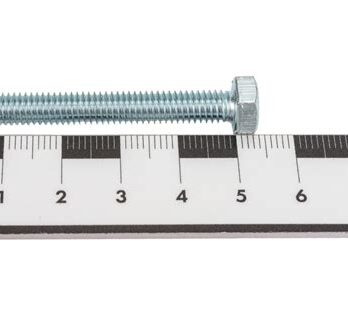 Болт 6х50 шестигр/гол. полная резьба DIN 933(нерж.)