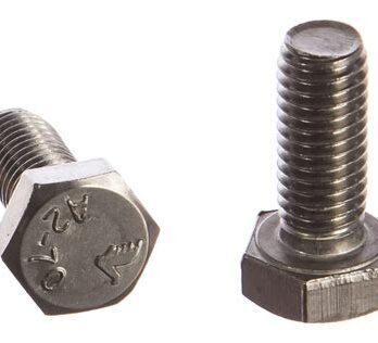 Болт 8х20 шестигр/гол. полная резьба DIN 933(нерж.)