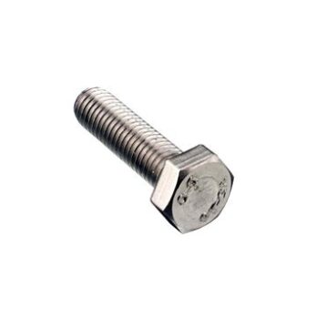 Болт 10х30 шестигр/гол. полная резьба DIN 933(нерж.)