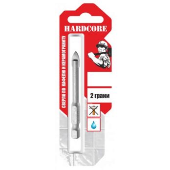 Сверло по керамогр.и керам.плитке 16мм 2 грани Hardcore 150016
