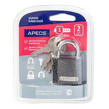 Замок навесной Apecs PD-01-32-L 3947