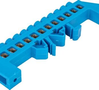 Шина N нулевая в комбинир. с/изолятор. на DIN-рейку 8х12мм 8групп 112314