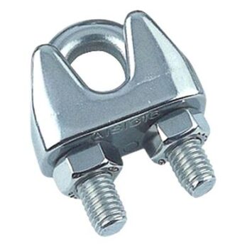 Зажим троса алюмин. 4 мм 320412