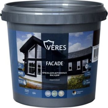 Краска акрил.для дерев.фасадов ШОКОЛ.БАРХАТ 0