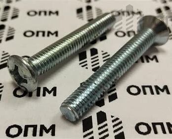 Винт полупотай/гл крест/шл 6х30 ДИН 966 А2