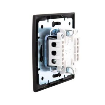 Выключатель 1-кл. "MIRA" черный бархат 701-4242-100