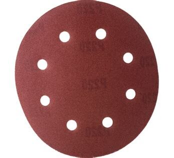 Шлифбумага круг. 180мм зерно 220