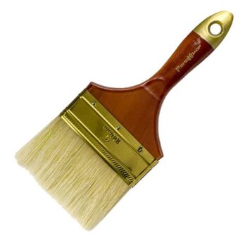 Кисть плоская нат.щетина Mokke Profi 100 мм 8520