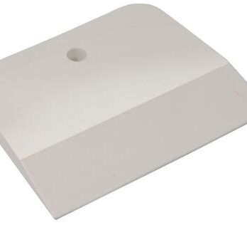 Шпатель резиновый белый 60мм 1668 06862