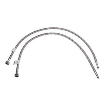 Подводка д/смесит. нерж. m10х80см (пара)