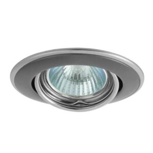 Светильник АКЦЕНТ WL-110 1х500W GU5.3 черн.никель/золото встр.овальный