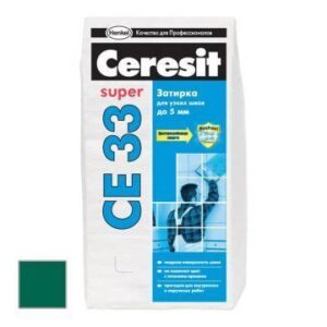 Затирка супер зеленая 2 кг. №70 "CERESIT"48610