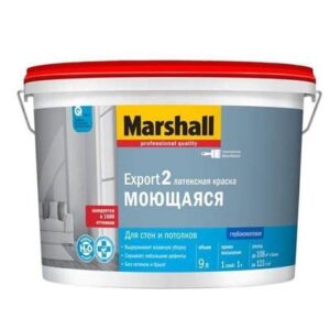 Краска MARSHALL EXPORT-2 BС д/внутренниих работ 9л