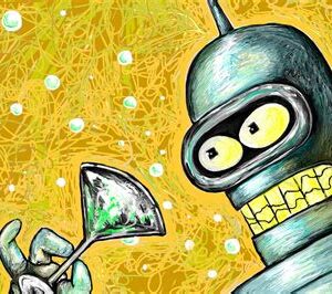 ОБОИ Futurama 1372-5 (0
