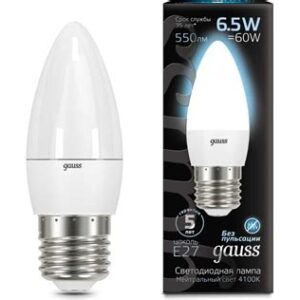 Лампа Gauss LED Candle 6