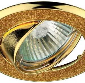 Светильник MR 16 RD GOLD круг.0131