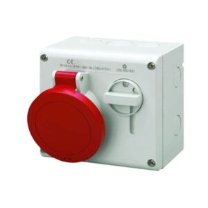 Розетка наруж. уст. 16А 230В 2Р+Е IP44 ДКС