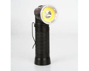 Фонарь Camelion LED51519 черн. LED 3W+3W COB+red