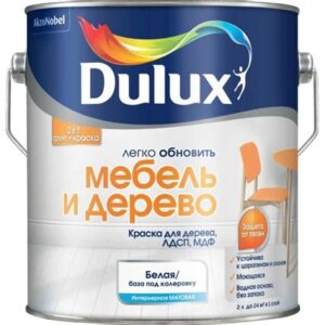 Краска DULUX Мебель и дерево База BW 2л 68469