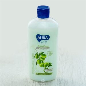 Гель для душа 400мл Aura Family (в асс.) 439536