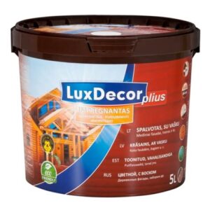 Пропитка  LUXDECOR PLUS 1л. (Графит) МОККЕ 24059