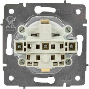 Розетка графит Lezard VESNA 3488-121B 66767