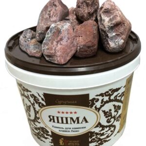 Камень для бани "Яшма " галтованный