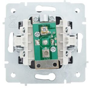 Розетка TV Lezard Vesna оконечн. графит 3488-130