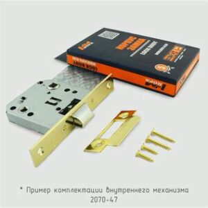 Внутр.механизм прям. планка 2070-47мм GB (золото) 4108