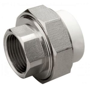 Муфта комб. разъем. с/вн.резьбой 40х11/4" белая 551470