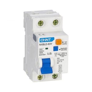 Выкл.авт.диф. тока 1п+N С 25А  30mA электрон. тип AC 4.5кА CHINT 105544