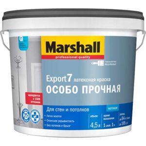 Краска MARSHALL EXPORT-7 BW 4.5л д/внутренниих работ