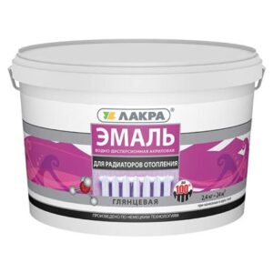 Эмаль акриловая БЕЛАЯ п/гл. универсал. 2