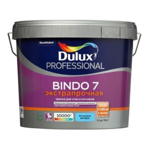 Краска DULUX BINDO BC 7 д/стен и потолков мат.база (9л) 21712 68058