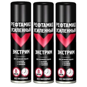 Аэрозоль репеллентный "Рефтамид" Экстра от мошек 150мл 6964545