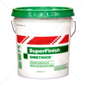 Шпатлевка SHEETROCK 28кг. ведро зелен.крышка 7392