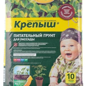 Почвогрунт 10л Крепыш Рассадный 169742