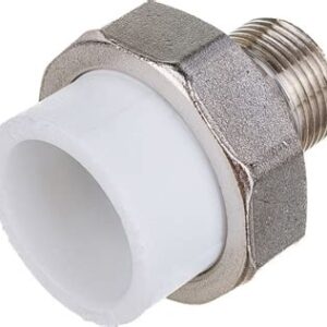 Муфта комб. разъем. с/наруж.резьбой 32х3/4" белая 552350