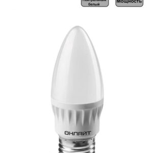 Лампа Онлайт LED С37 8w/4к E27 FR 71635