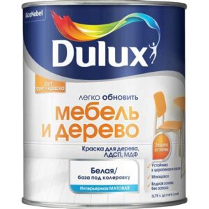Краска DULUX Мебель и дерево База BС 0