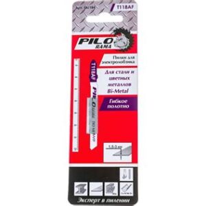 Пилки д/лобзика 75х50 мм Bi-metal T118AF PILORAMA 541184