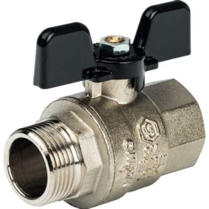 Кран шаровый НР 3/4" ст.ручка BG 3005326